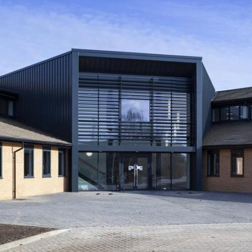 Fire alarm and access control systems for Cambridge Science Park building
