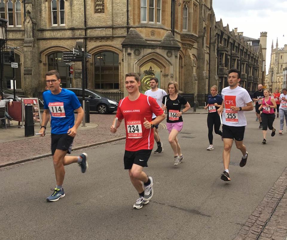 CamAlarms success in Chariots of Fire Race